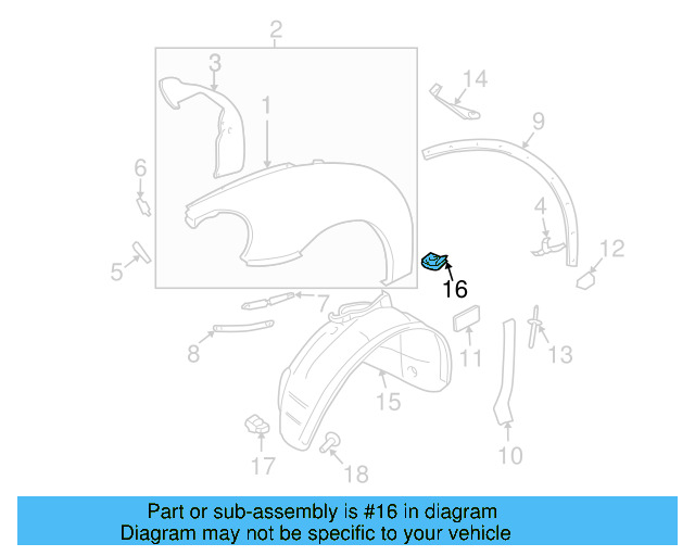 Guide Bracket Nut N-908-214-01 - View 10