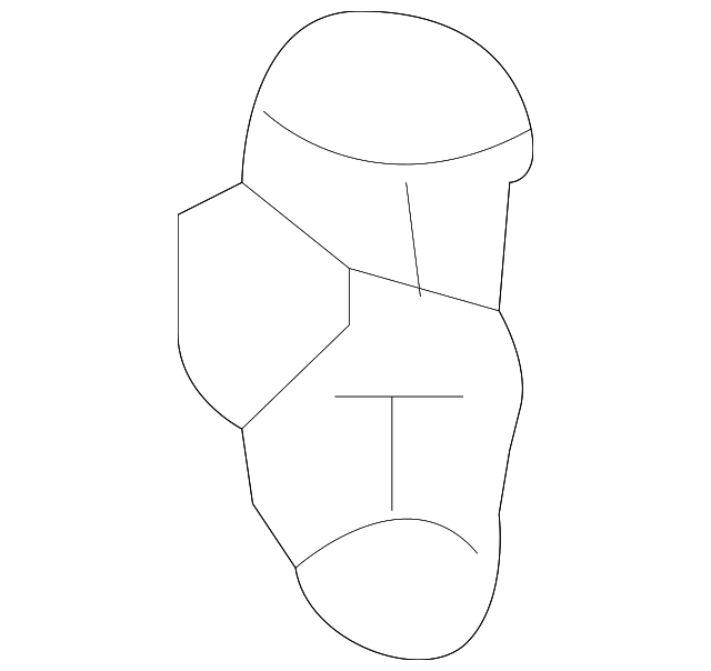 Hood Bumper 1H0-823-500-B - View 3