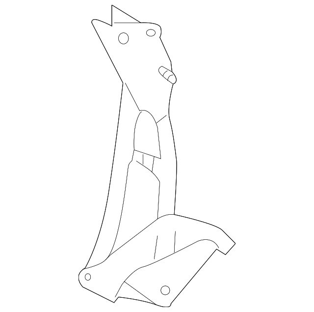 Hood Hinge 7L6-823-301-B - View 2