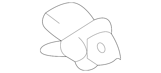 Release Cable Clip 6Q0-823-567 - View 2