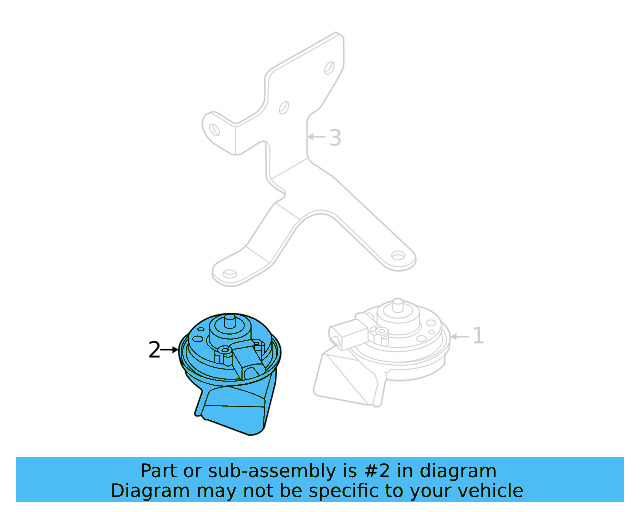 High Note Horn 2Q0-951-223 - View 9