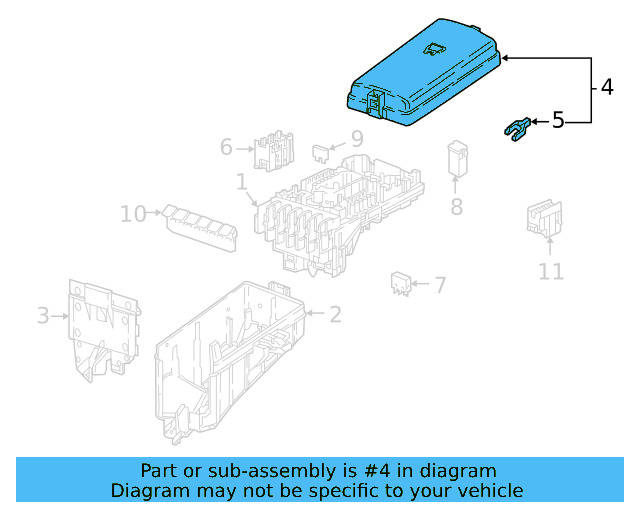 Fuse Box Cover 5Q0-937-132-D - View 10