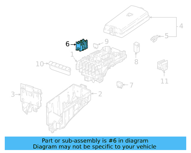 Relay Plate 5QA-937-507 - View 6