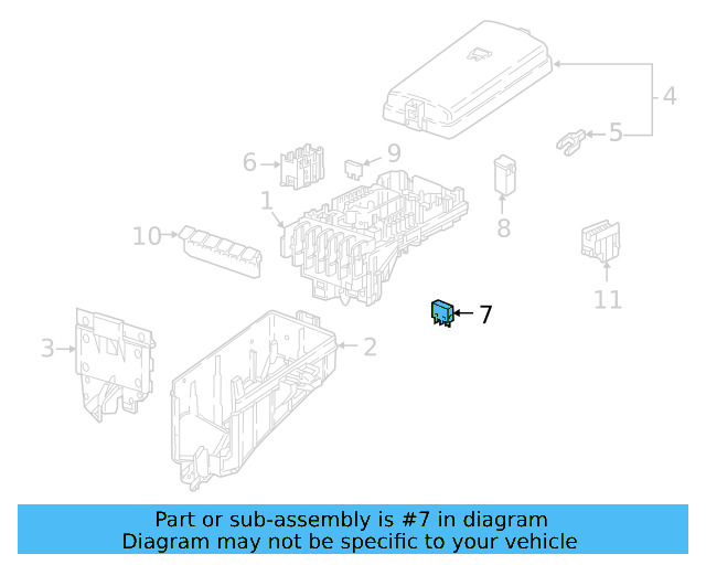 Fuel Pump Relay 4H0-951-253-A - View 113