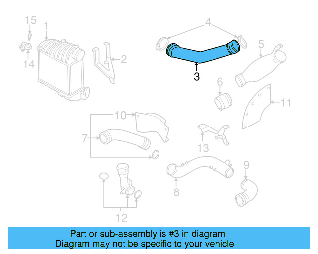 Pressure Hose 06A-145-708-AB - View 10