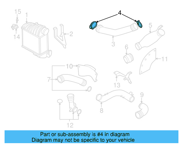 Pressure Hose Clamp N-024-503-4 - View 3