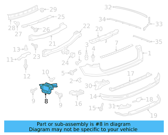 Side Cover Clip 1K0-867-388-A - View 183