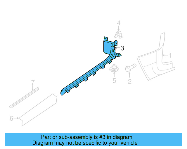 Scuff Plate 5C3-853-371-A-82V