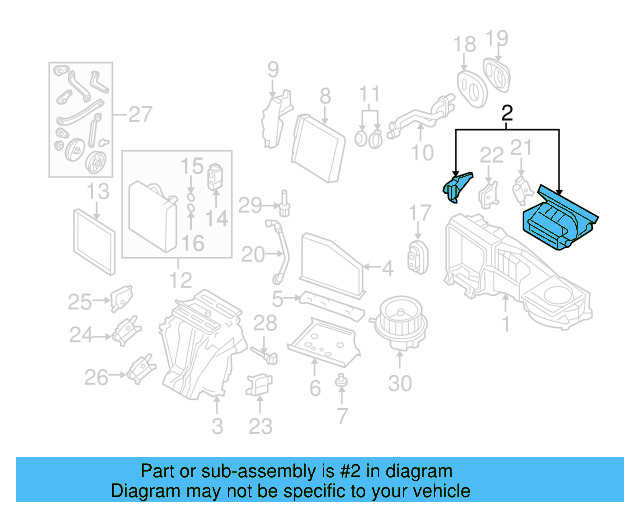 Intake Duct 3C0-898-304-D - View 27