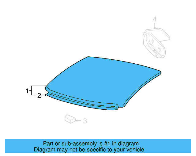 Windshield 1C0-845-011-AA - View 6