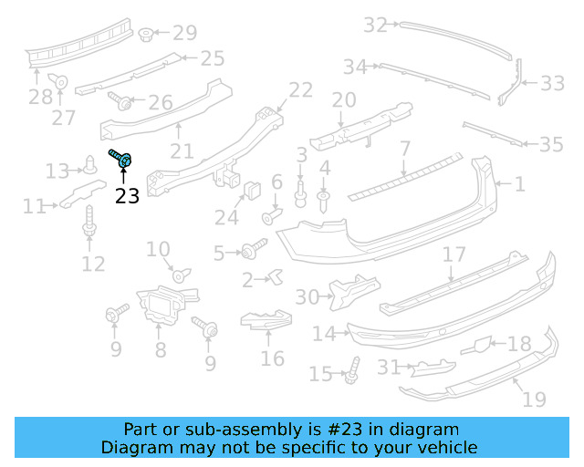 Impact Bar Bolt N-911-038-02 - View 20