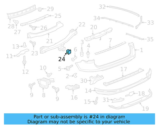 Impact Bar Plug 7L0-803-593 - View 20
