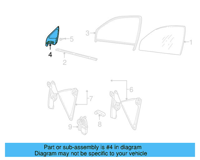 Corner Trim 1JM-837-974-A-01C - View 10