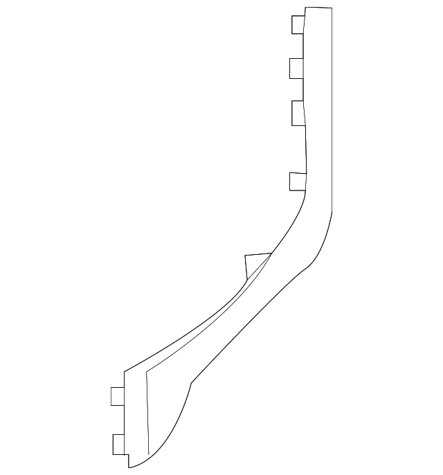 Molding 7P6-853-842 - View 2