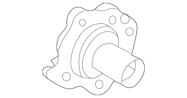 Stub Axle 5QM-501-117-A - View 4