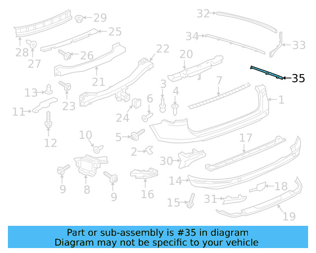 Molding 7P6-853-345-2ZZ - View 4
