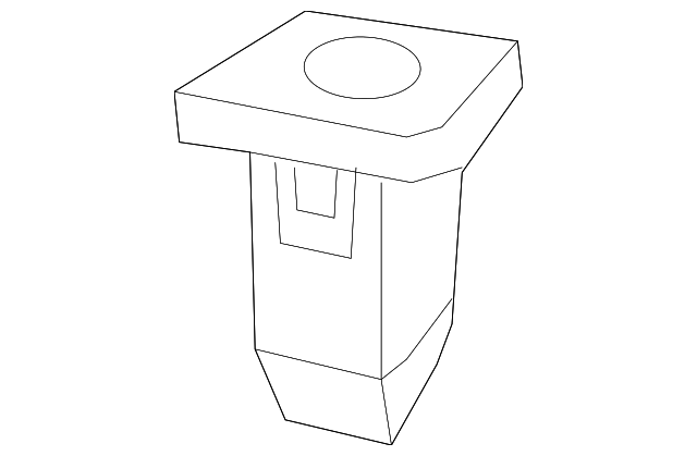 Quarter Panel Speaker Screw WHT-004-345