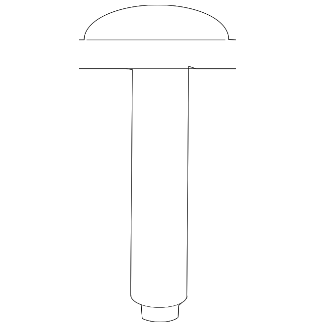 Quarter Panel Speaker Nut WHT-004-532