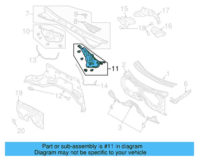 Dash Shield 7L6-819-511-A - View 3