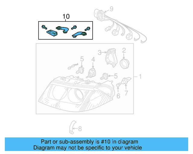 Repair Kit 3B0-998-225 - View 3
