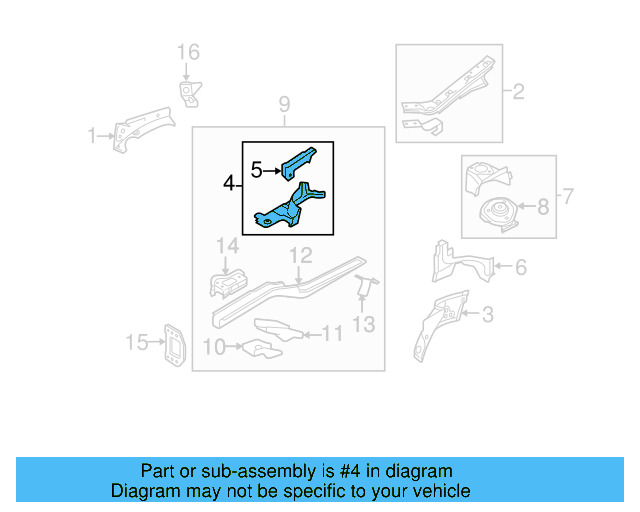 Cover Plate 1K0-804-106-D - View 9