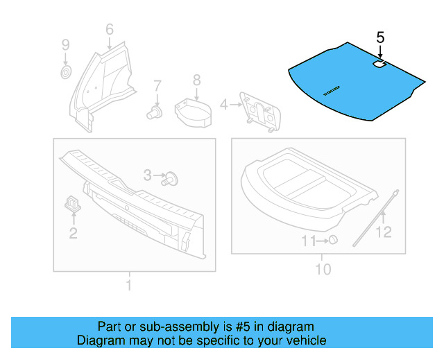 Spare Cover 5C5-863-463-C-1BS