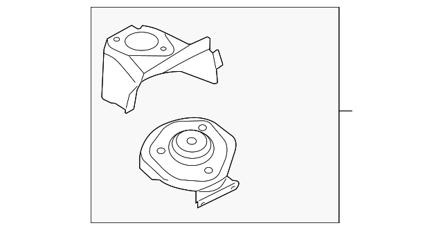 Shock Tower 1K0-809-121-A - View 5