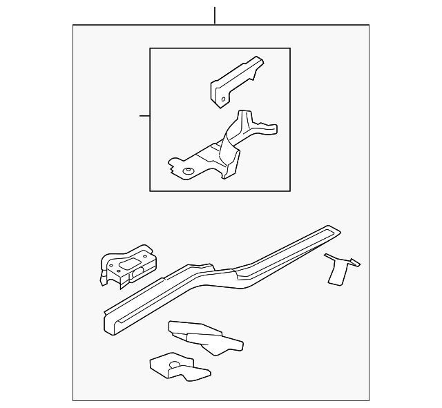 Frame Side Member Assembly 1K0-803-092-N - View 2