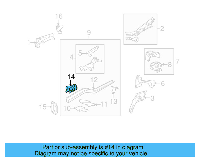 Engine Bracket 1K0-802-068-A - View 2
