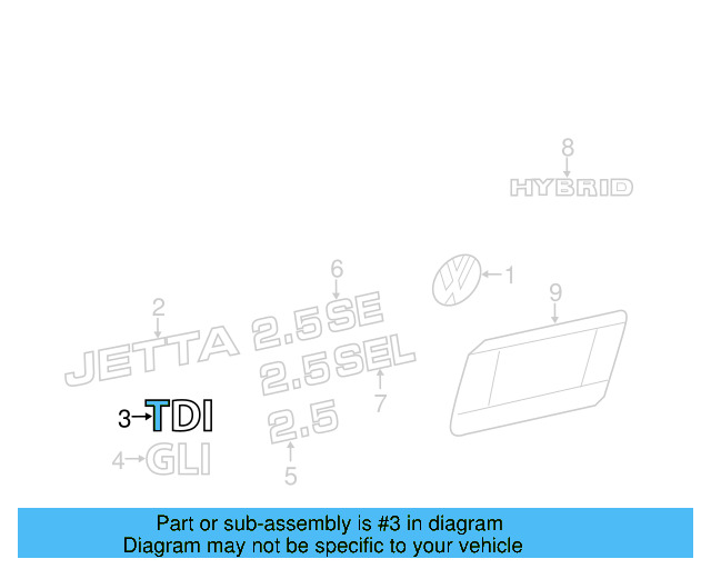 Nameplate 5C6-853-675-N-LIP
