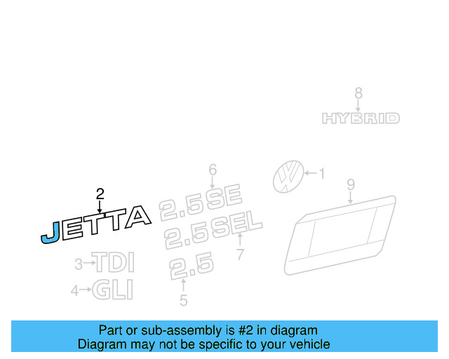 Emblem 5C6-853-630-D-LIP - View 12