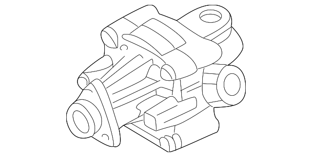 Power Steering Pump 8D0-145-156-KX - View 2