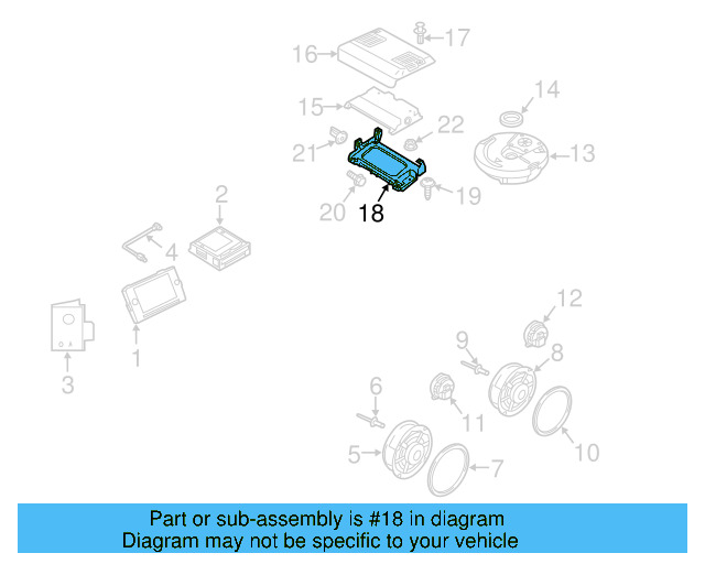 Mount Bracket 5G0-035-933 - View 6
