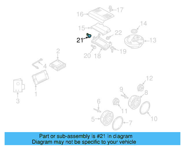 Mount Bracket Nut N-015-082-10 - View 4