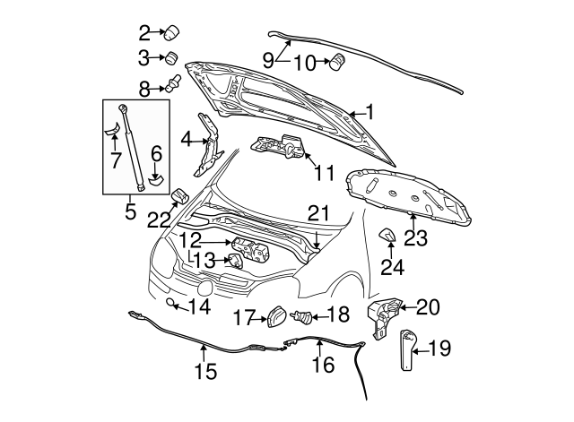 Support Strut Clamp 443-823-397 - View 10