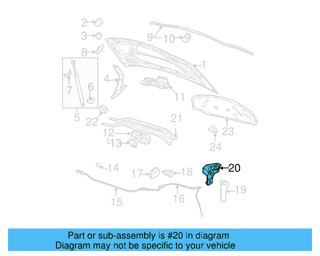 Bracket 1K1-823-633-B - View 28
