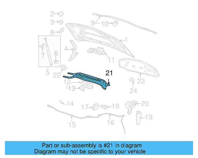 Support Strut Clamp 443-823-397 - View 21
