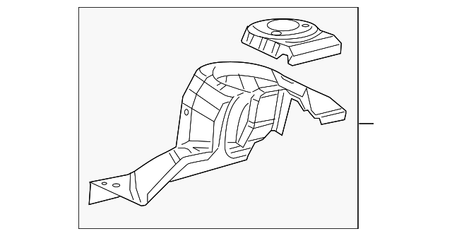 Strut Tower 7B0-809-071-A