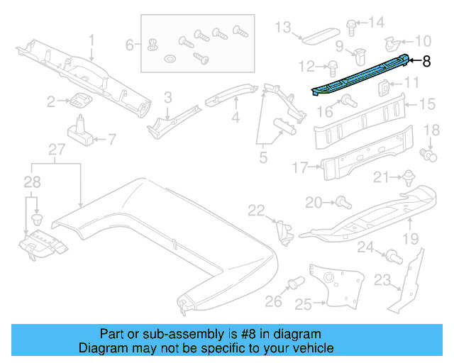 Upper Panel 5C3-810-257 - View 14