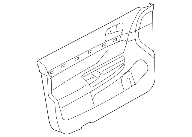 Door Trim Panel 1K4-867-011-EC-TRU
