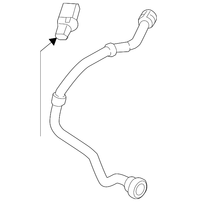 Outlet Hose 5Q0-131-149-F - View 2