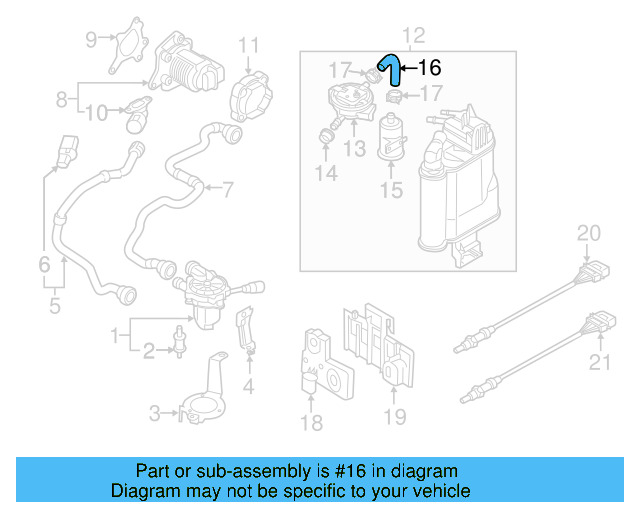 Hose 5Q0-906-272 - View 5