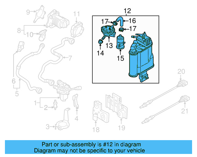 Vapor Canister 5Q0-201-797-L - View 10