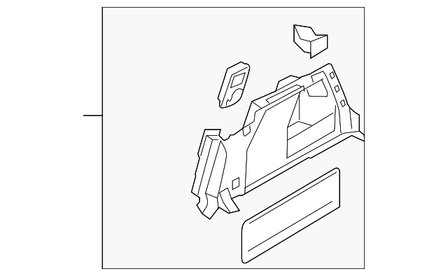 Lower Center Pillar Trim Clip 4A0-867-276-B - View 10