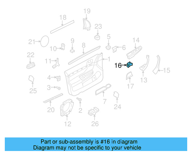 Grip Handle 1K1-867-179-C-3Z7 - View 8