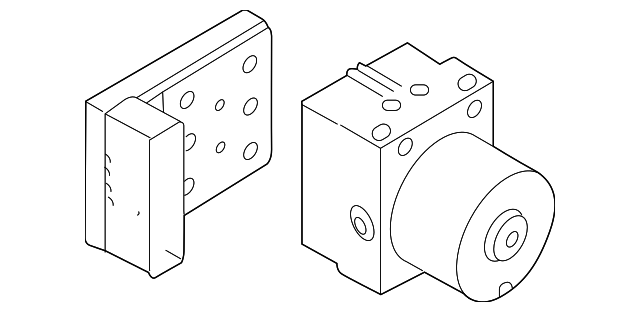 ABS Pump Assembly 1J0-698-517-E - View 12