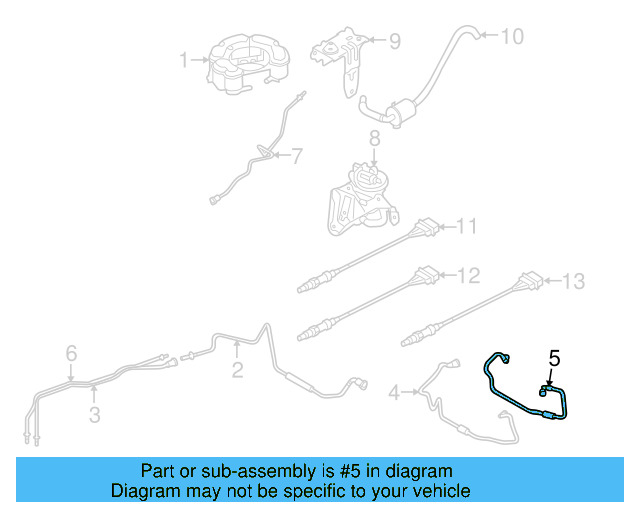 Breather Tube 1Q0-201-160-D - View 8
