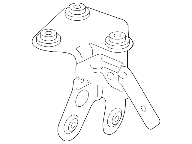 Mount Bracket 1K1-614-235-E - View 3