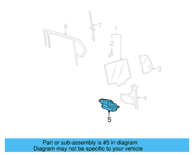 Window Motor 1C0-959-811-A-017 - View 8