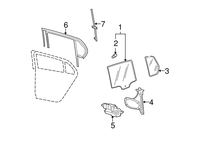 Movable Glass Pin 6N0-839-511 - View 49